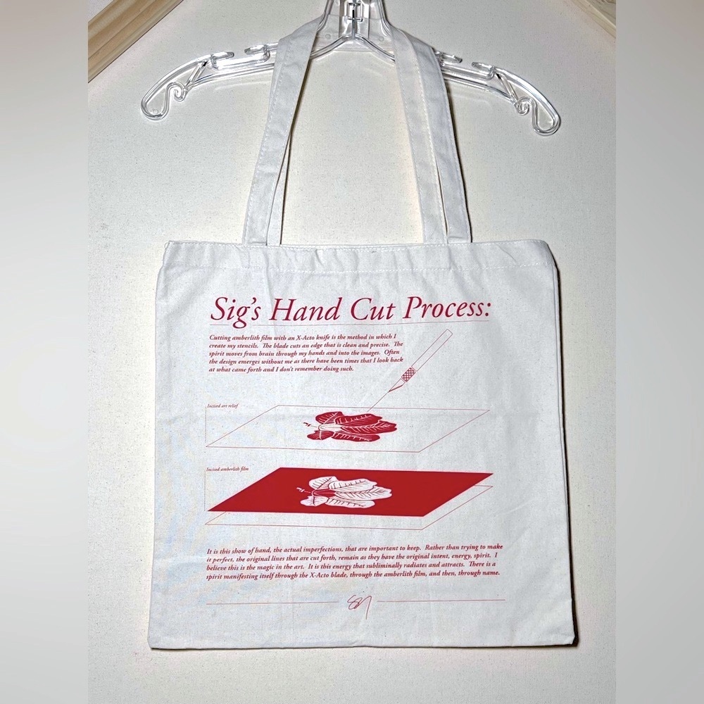 SigZane Canvas Tote